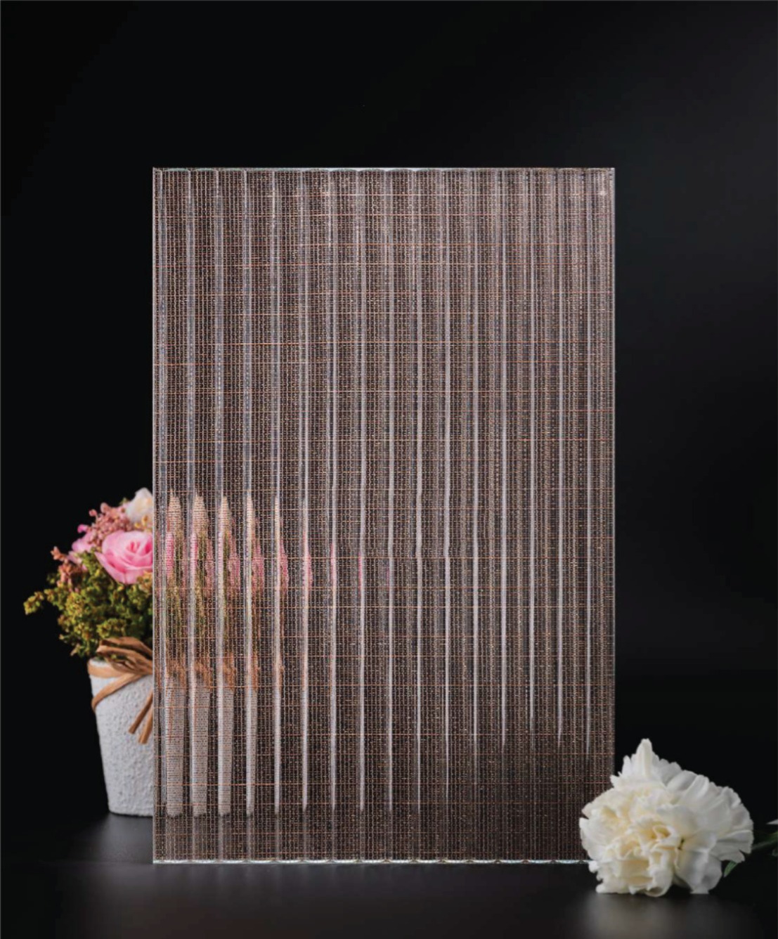 REEDED GLEAM COPPER- 24 REEDED GLEAM COPPER- 24