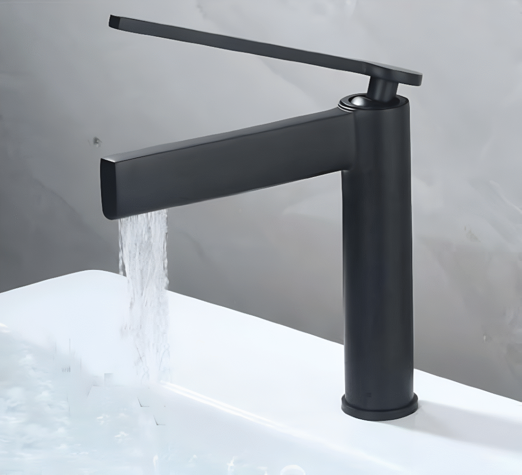 BASIN MIXER WITH ELONGATED SPOUT – view 1 | Elite Edge Interiors