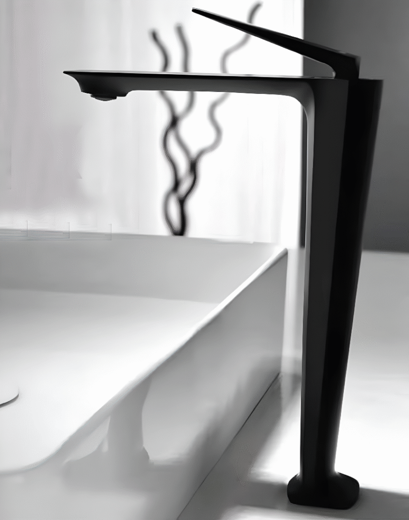BASIN MIXER WITH ELONGATED SPOUT – view 1 | Elite Edge Interiors